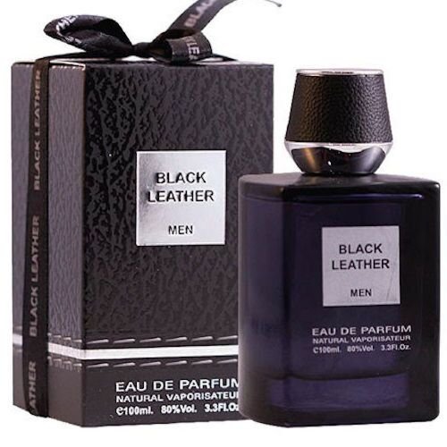 fragrance world black leather edp 100ml perfume for men