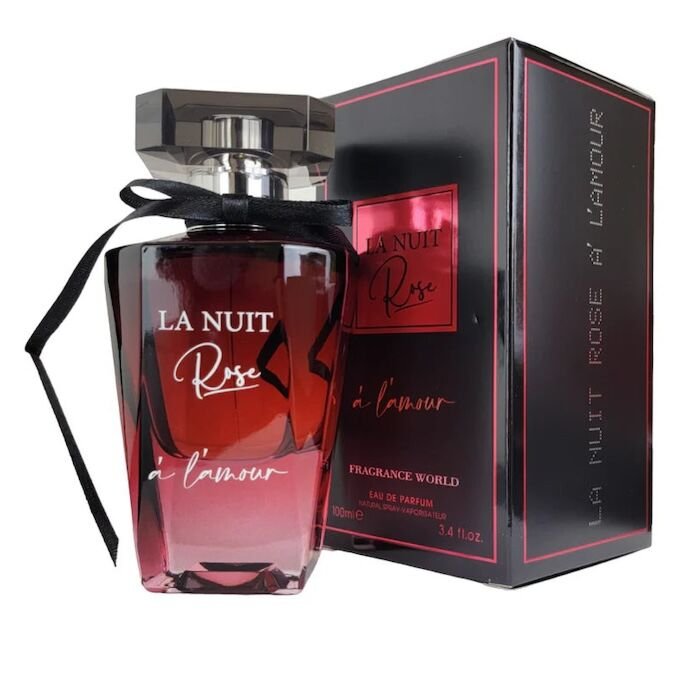 fragrance world la nuit rose a l amour edp 100ml