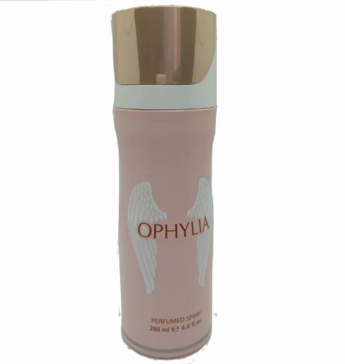 fragrance world ophylia 200ml deodorant spray for women