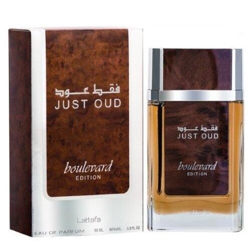 lattafa just oud boulevard edition edp 100ml perfume for men 1