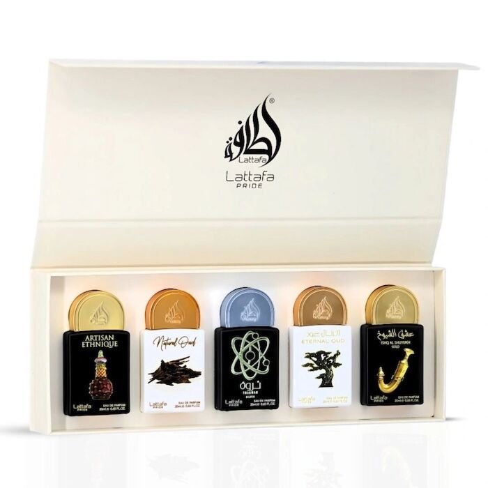 lattafa pride collections no 2 edp 5 piece gift set 5 x 20ml 1