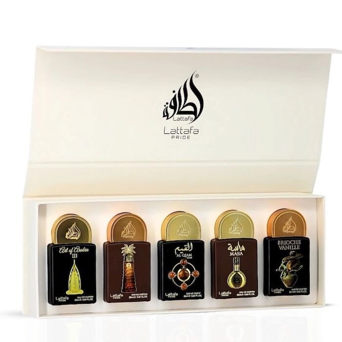 lattafa pride collections no 4 edp 5 piece gift set 5 x 20ml 1