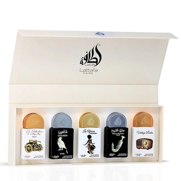 lattafa pride collections no 5 edp 5 piece gift set 5 x 20ml 1